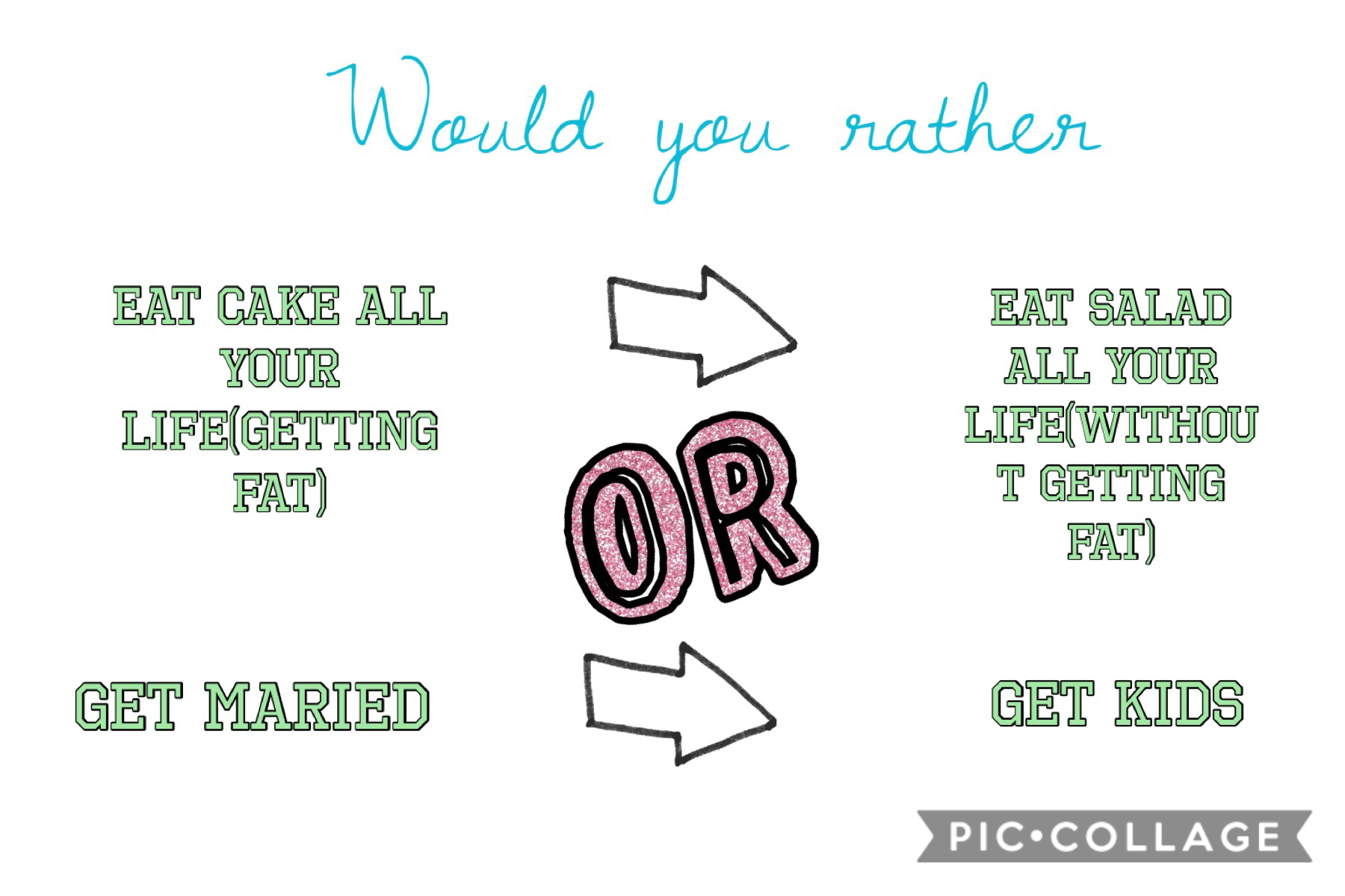Would you rather...
Comment down below if you like this kinda stuff!