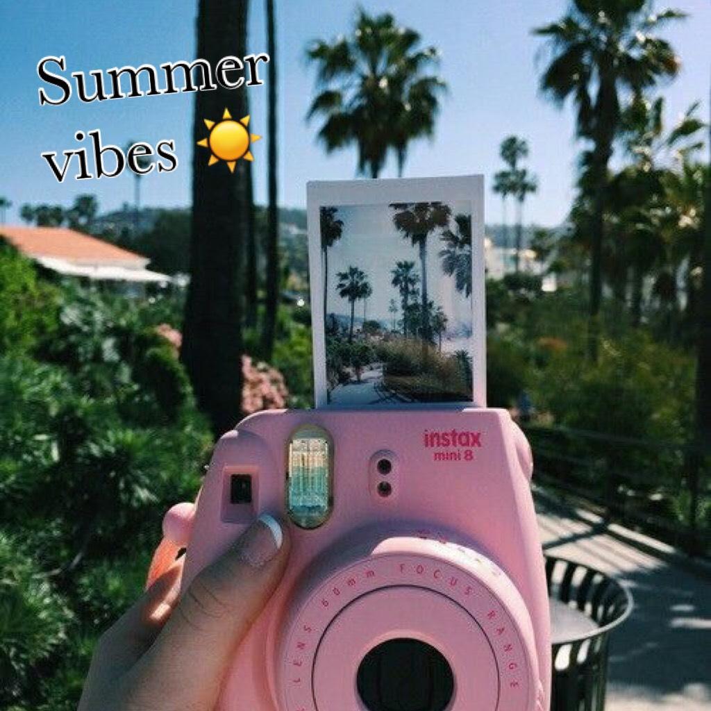 Summer vibes ☀️ 