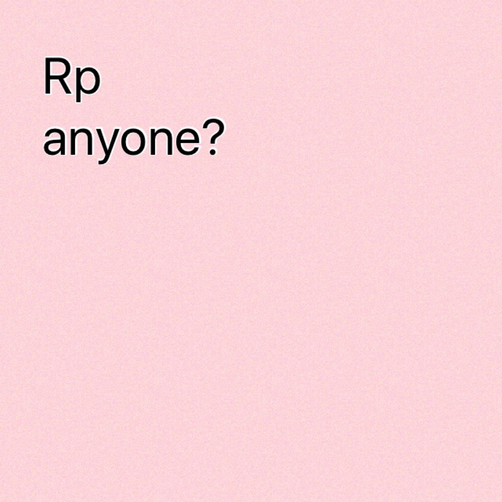 Rp anyone?
