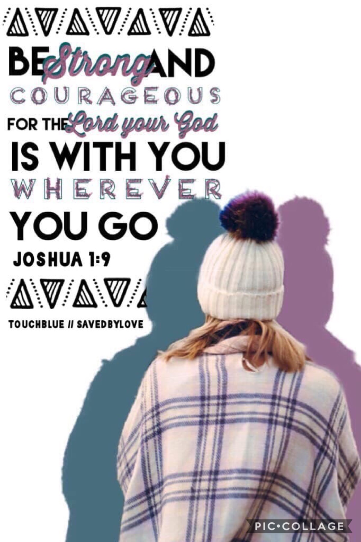 COLLAB WITH THE AMAZING... 🥁 
SavedByLove!!!!!  Go follow her she makes amazing Christian collages! She found the background and quote and I did the text! 
Qotd: how do you get featured? And how many do you have?
