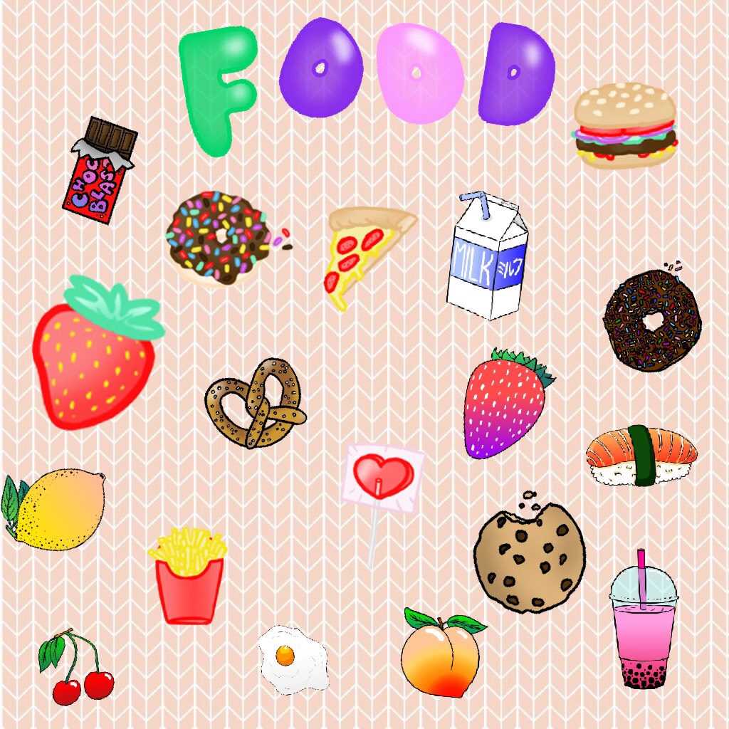 This is something that I absolutely love...FOOD. Hahaha