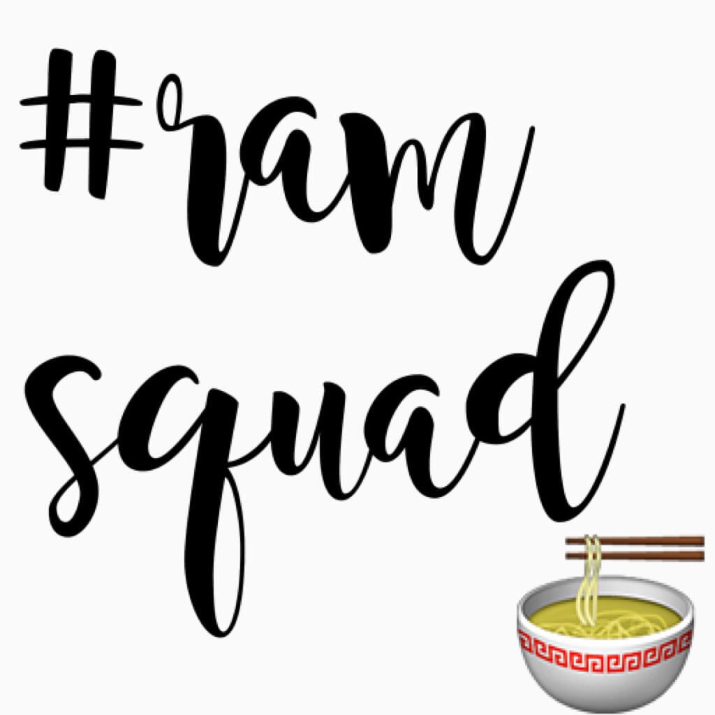 Where the #RAMSQUAD at?🍜Repost!
