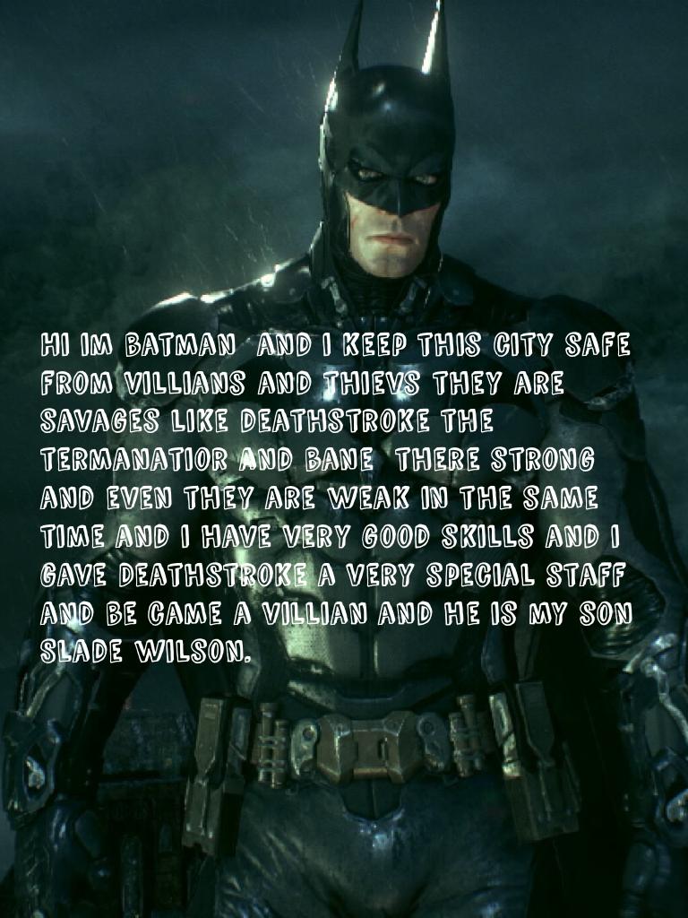About Batman