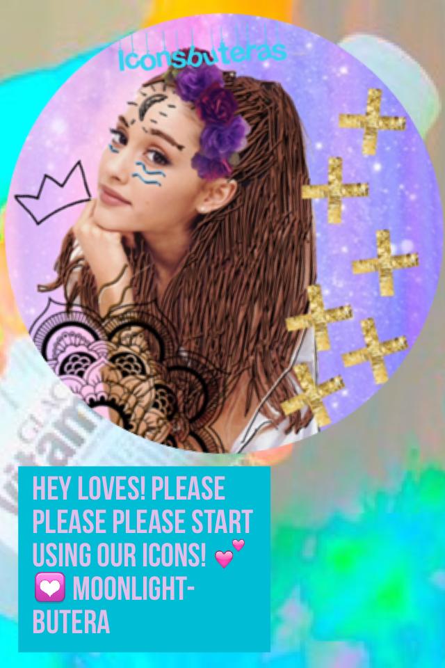 It's bad sorry guys. I really need to practice on some icons or something. I got new apps and I need to get used to them. Love, moonlight-Butera 