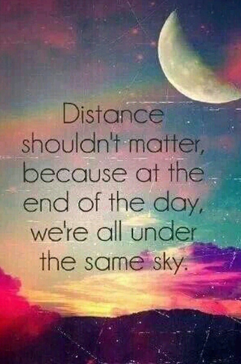 Distance doesn't matter!