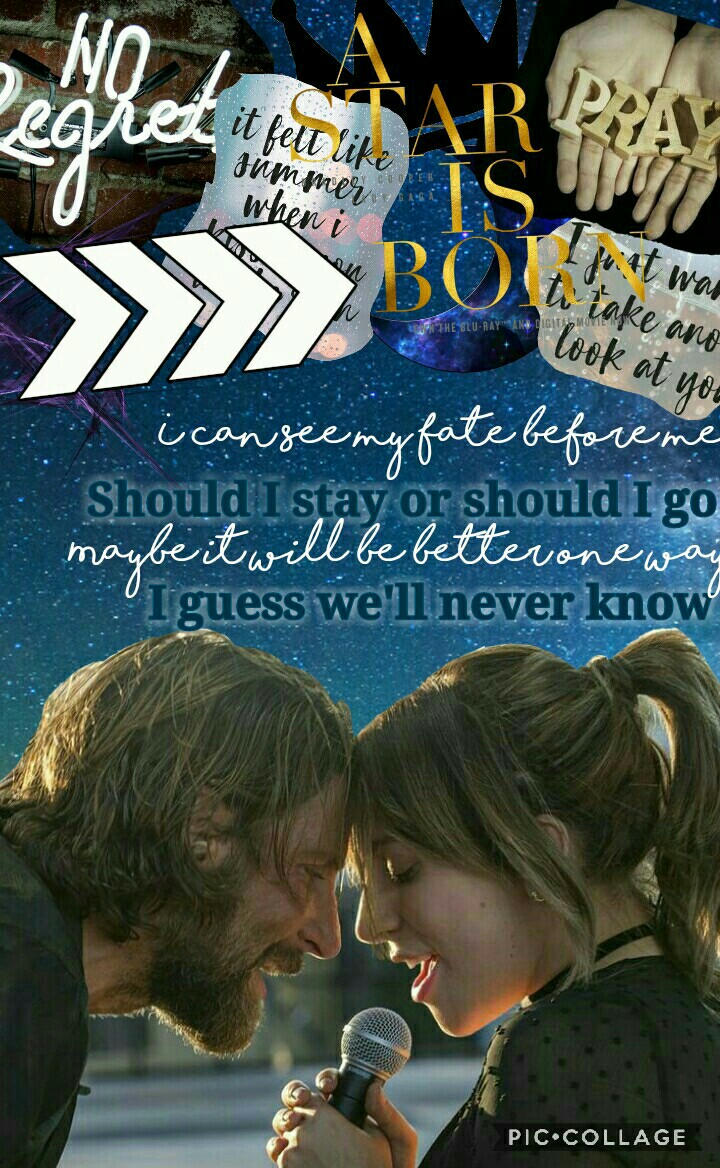 💙TAP💙

Entry to @BlessedToBe's Battle of the collages!

I wrote the poem myself, I know the writing is simple but it didn't look good with fancy fonts soooooo here it is!

Tags: A star is born, lady gaga, Bradley cooper, edit, battle of collages, feature,