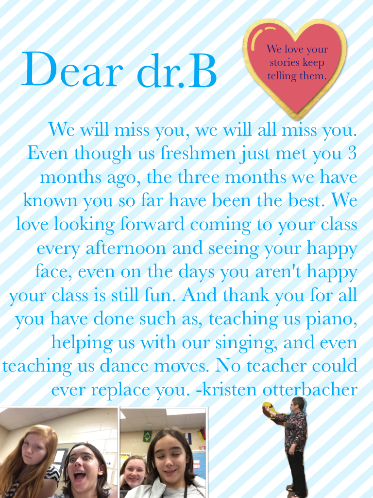 Dear dr.B