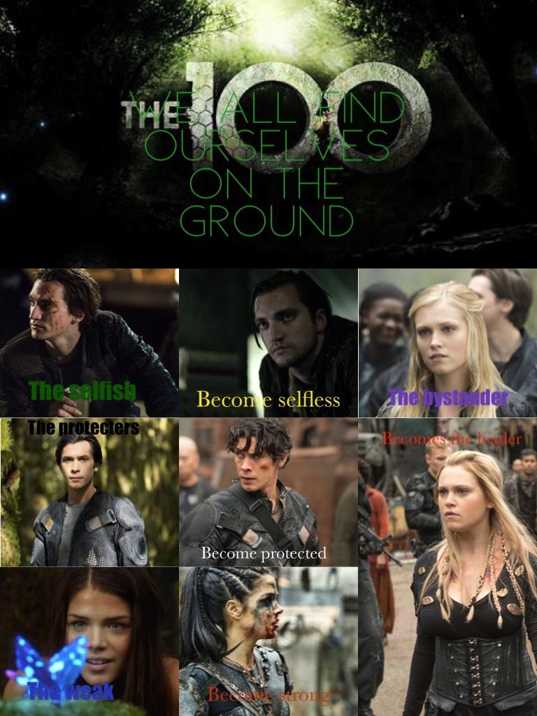 We all find ourselves on the ground...

This is an edit I made of some characters in the show called The 100. I have almost finished season four, and I recommend this show! I hope you enjoy this simple edit I made.