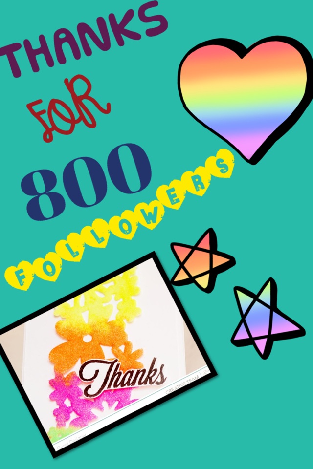800 Followers thanks all u guys