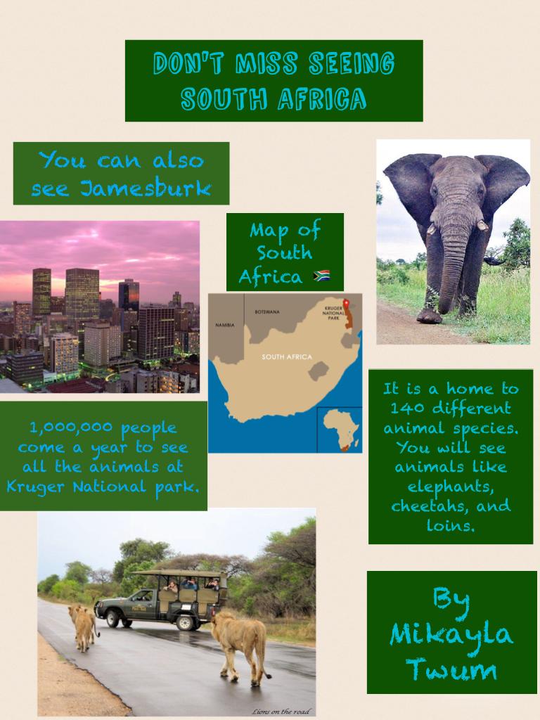 It is a home to 140 different animal species. You will see animals like elephants, cheetahs, and loins.
