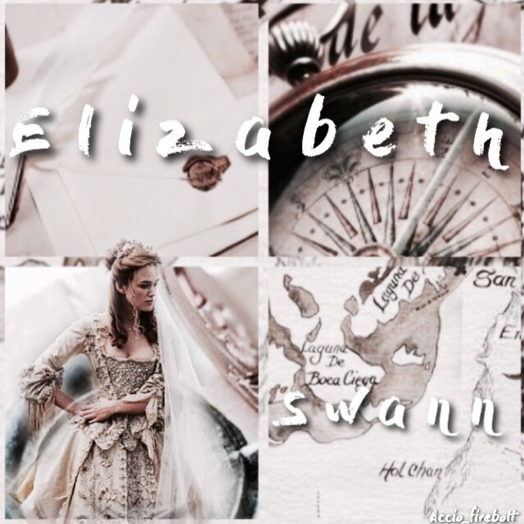 Elizabeth Swann! Who else is excited for the new pirates of the Caribbean! Won't be active from Monday to Friday bc I will be on a trip with no wifi. 
