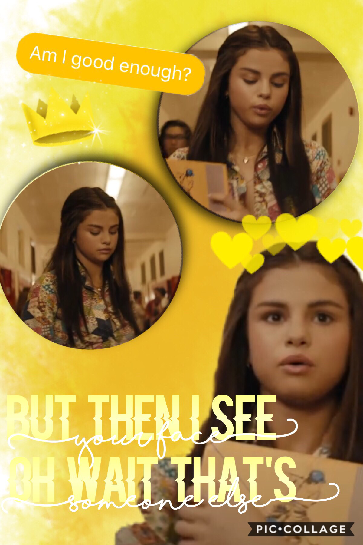 🌸Tappyyyyy🌸
Surprise collage!!! Meh, not really lol. Aghhhh Selena Gomez 😍. I really love this one! I also made an Ariana Grande one but not sure if I want to post it.. (not liking the color theme, black and white) Tell me in the comments if I should post