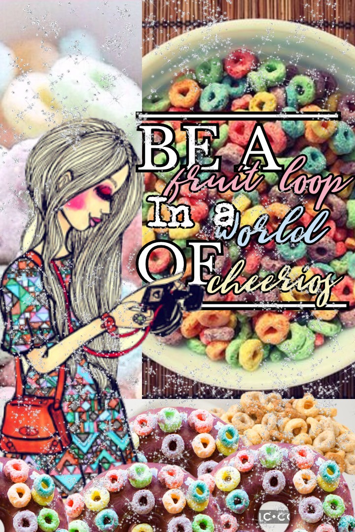 ❤Tappo 💚
 Ok...so I wasn't sure about posting this one, it's not the best. Honestly tho, those donuts 🍩 r probably my favorite part of the collage!😂 QOTD: Fav cereal? AOTD: Frosted Mini Wheats and Cap'n Crunch 😋 