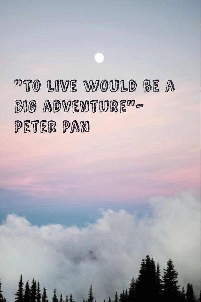 Dedication to Peter Pan