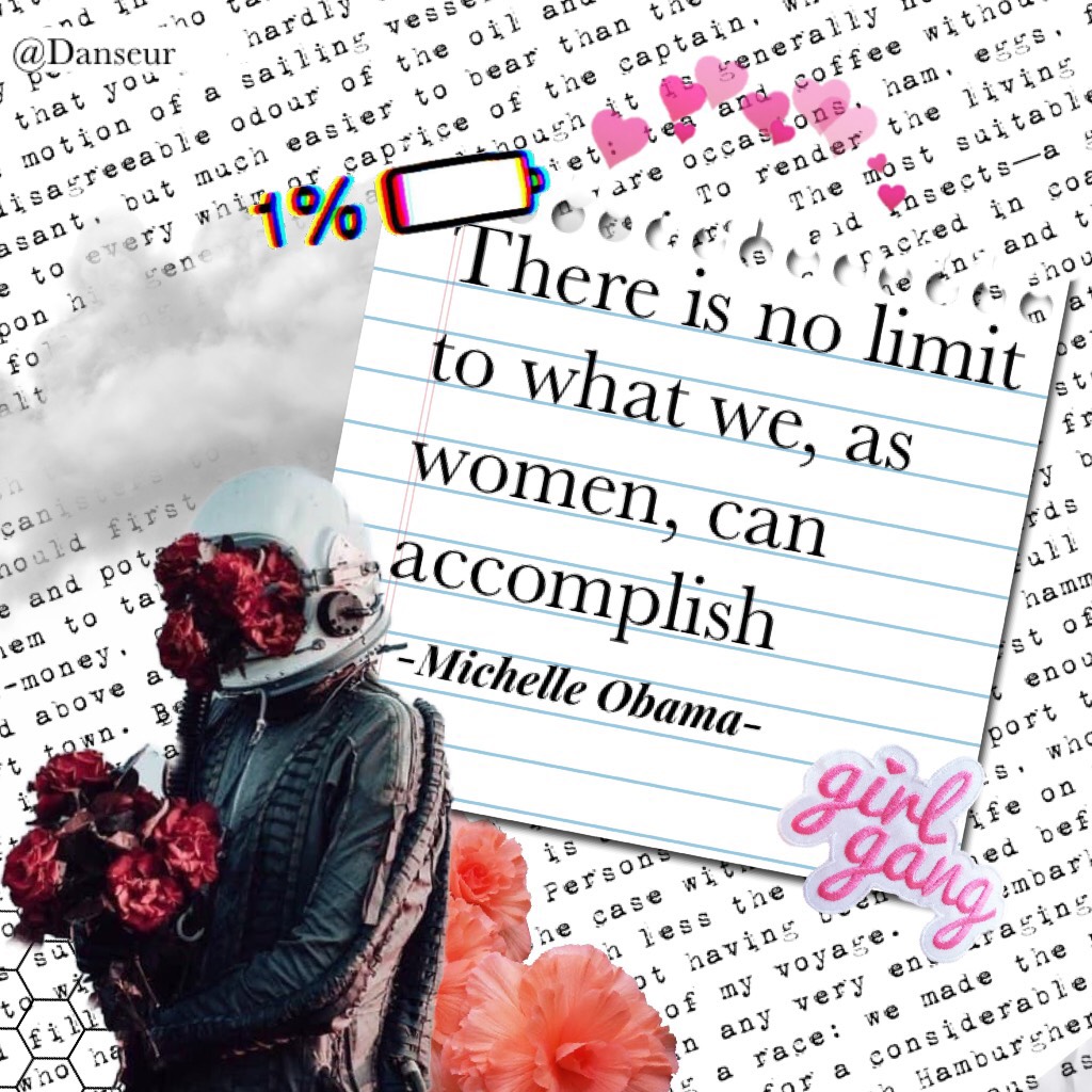 💞Tap💞
Quote by one of my favourite women ever! 💓 I’m kinda sad I didn’t give these words of wisdom more justice with this collage, definitely not my favourite edit I’ve ever made! I’m so sorry for inactivity, I haven’t posted a real collage in TWO WEEKS! 