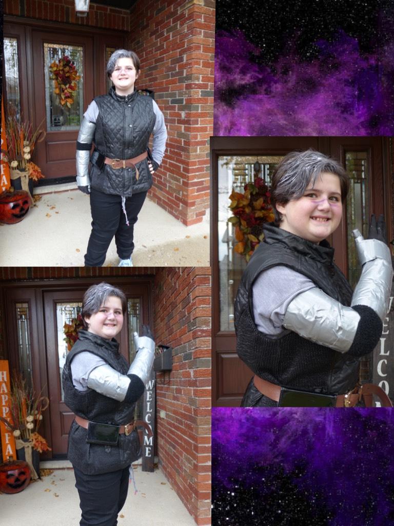 My Halloween costume. I was shiro from voltron