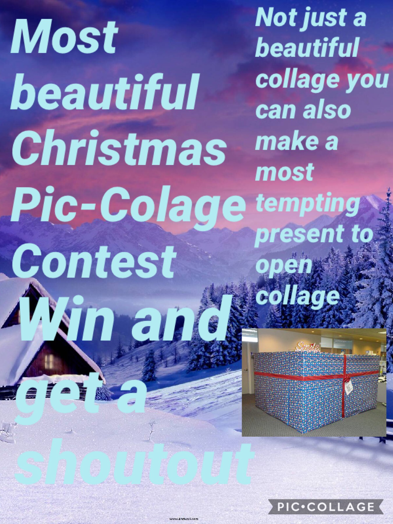                       Tap here pls
Contest first contest remix this collage