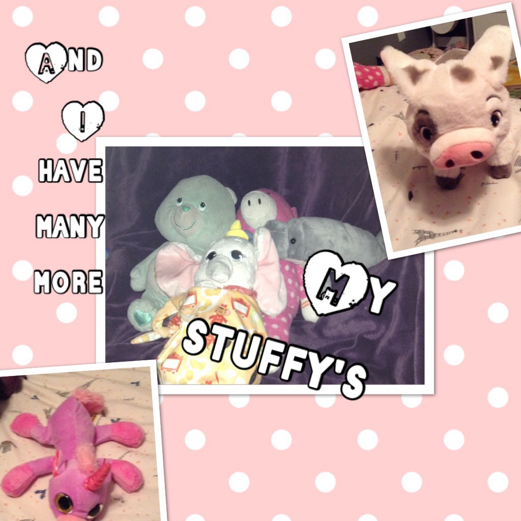 My stuffy's I have so many more stuffy's these are just a few