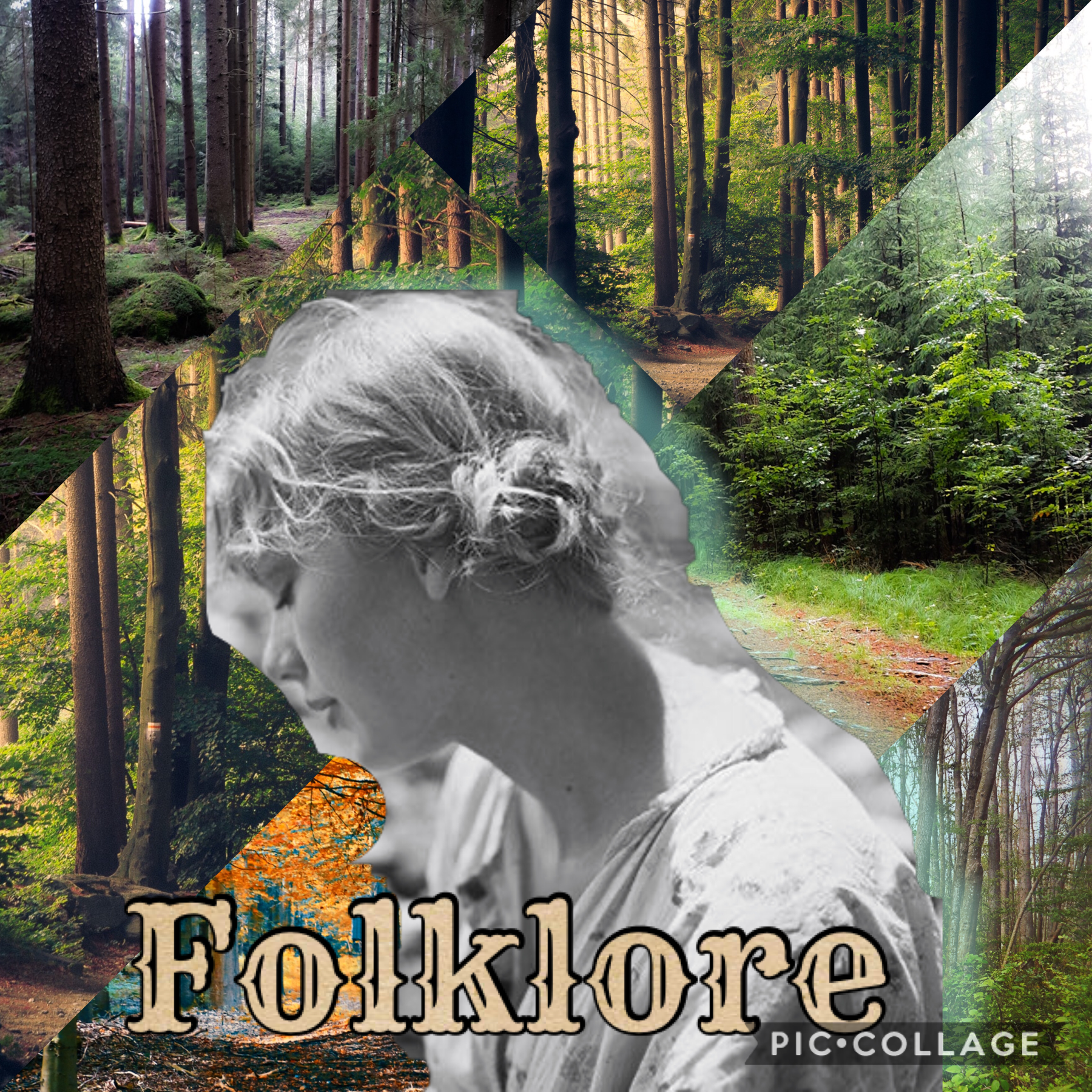 Folklore collage made with PicsArt 