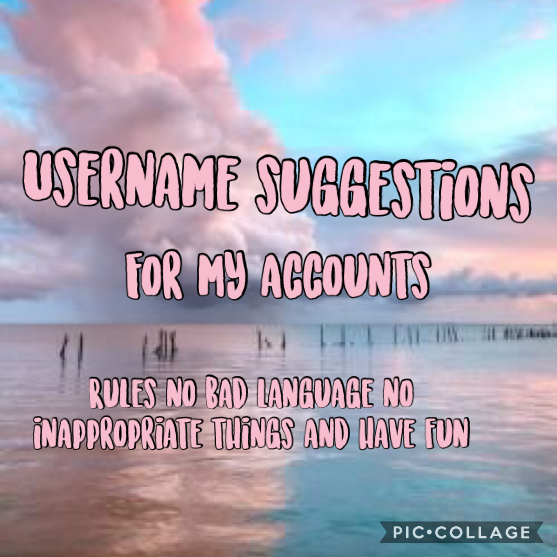 Username suggestions 