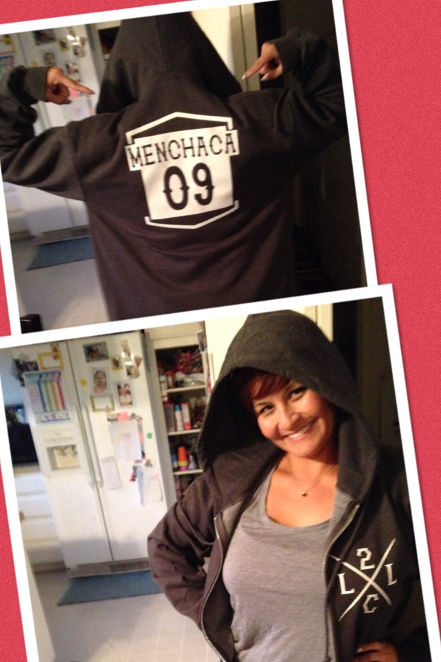 My new hoodie thanks friends ❤️love2live check them out everyone www.love2live.bigcartel.com