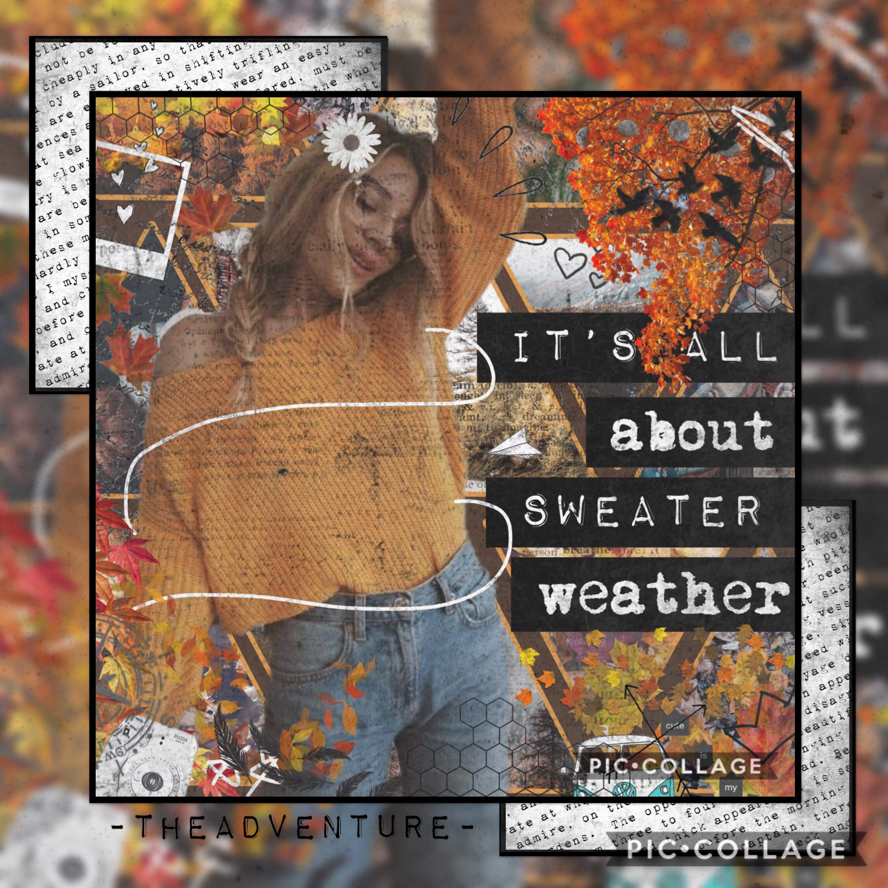 Another Fall collage!❤️🍁🍂🍁🍂🍁❤️
I’ve done so many of these😂😂 but I love fall! Especially that sweater weather 🧦🧤😆