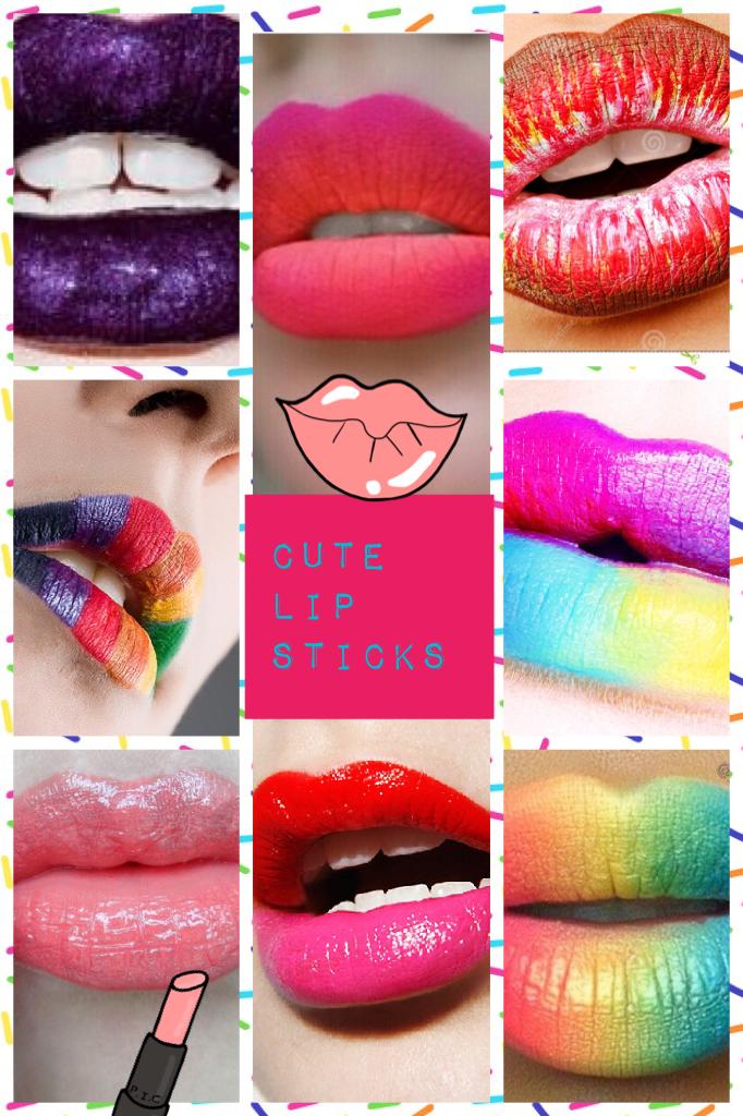 Cute lipsticks
 
By Ella and saffron💋💋💋💄💄👄👄
