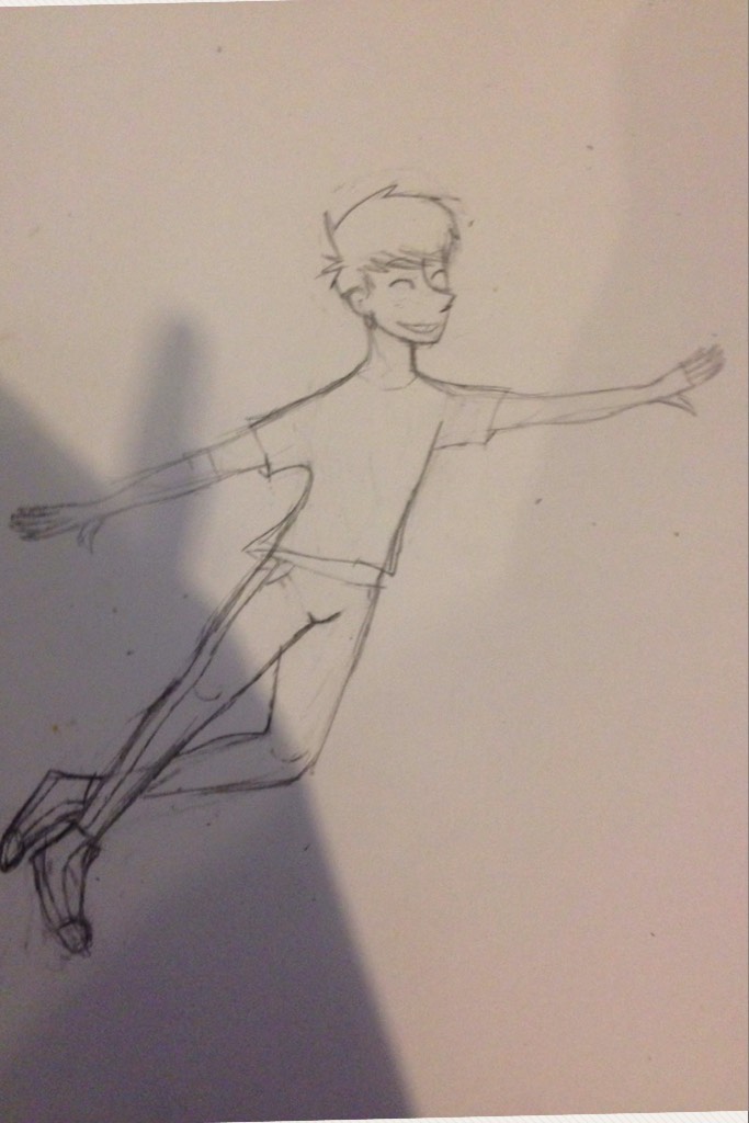 Click plz artists 
Ayyy help me it looks like s h į t 
Also ik his feet are kinda weird I did this fast but critique it bc I need helpppp
