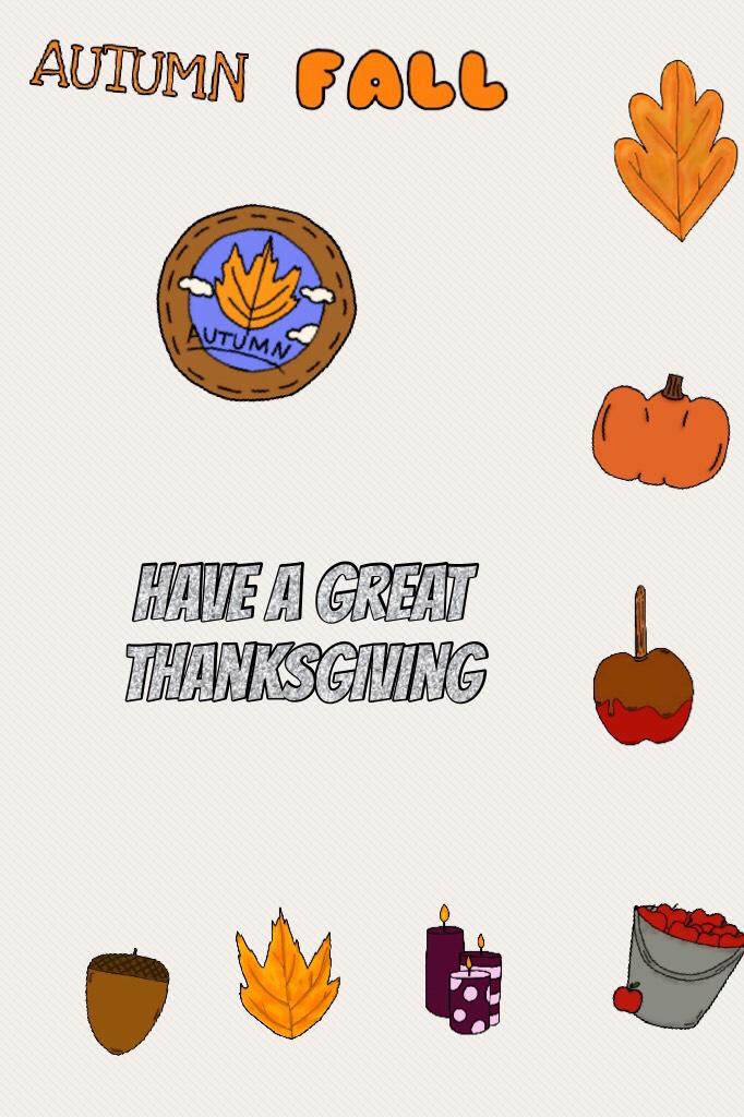 Have a great thanksgiving 