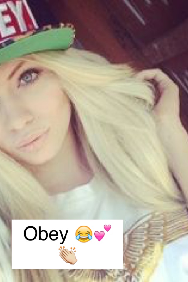 Obey 😂💕👏