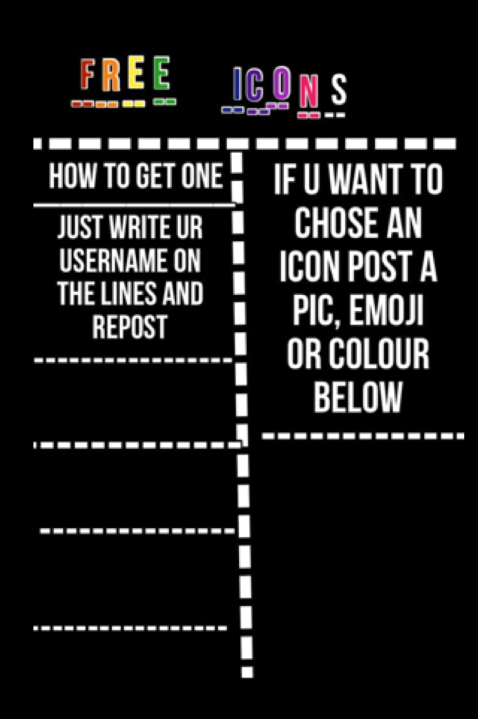 Post ur request in the comments below u will get one I promise