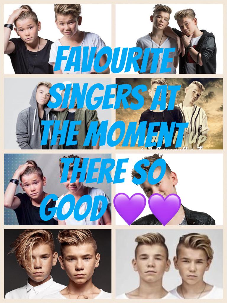 Favourite singers at the moment there so good 💜💜