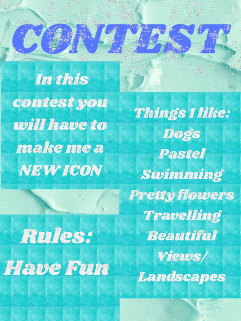 CONTEST: For a NEW ICON. 🦄🌸