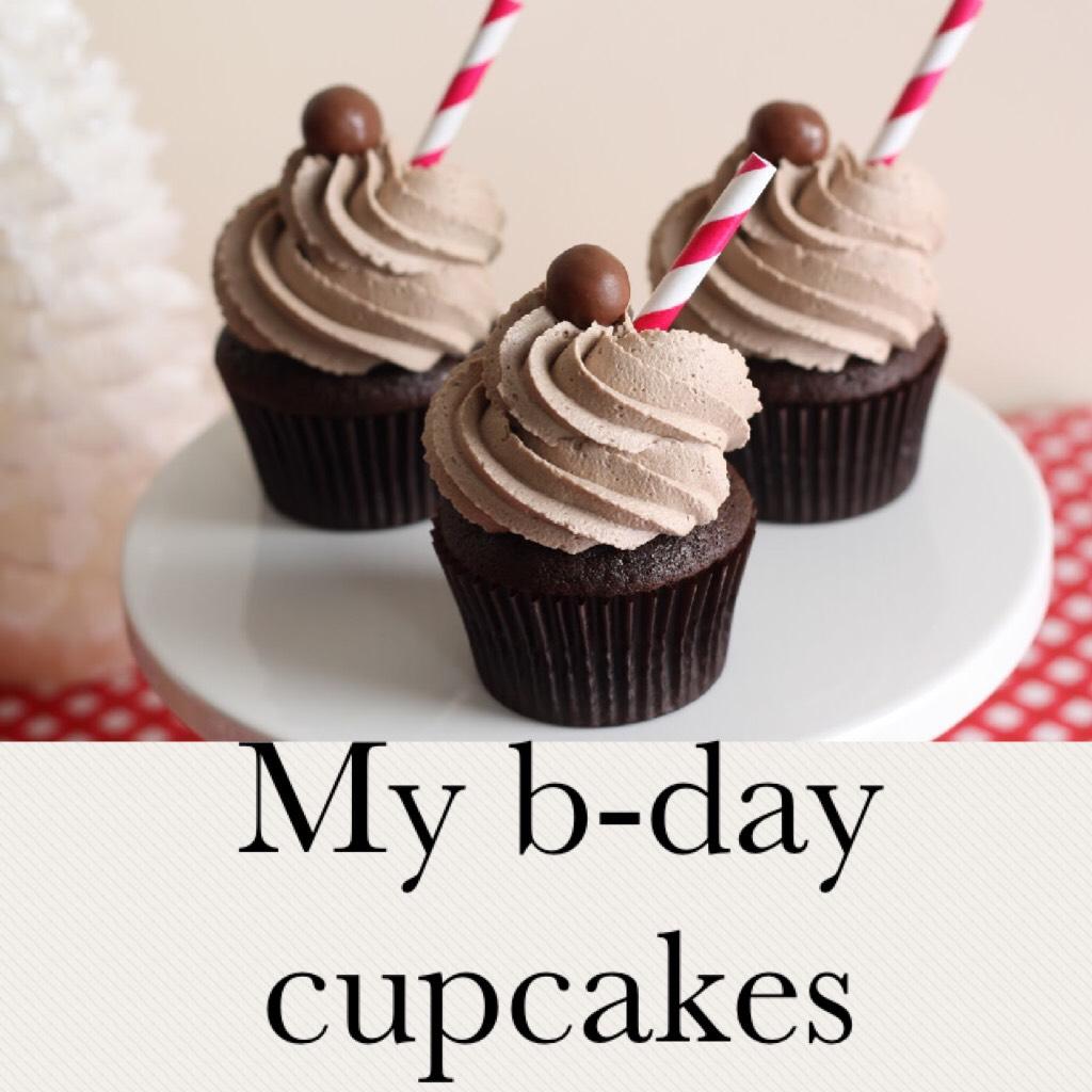 My b-day cupcakes