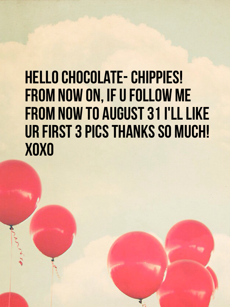 Hello chocolate- chippies! 