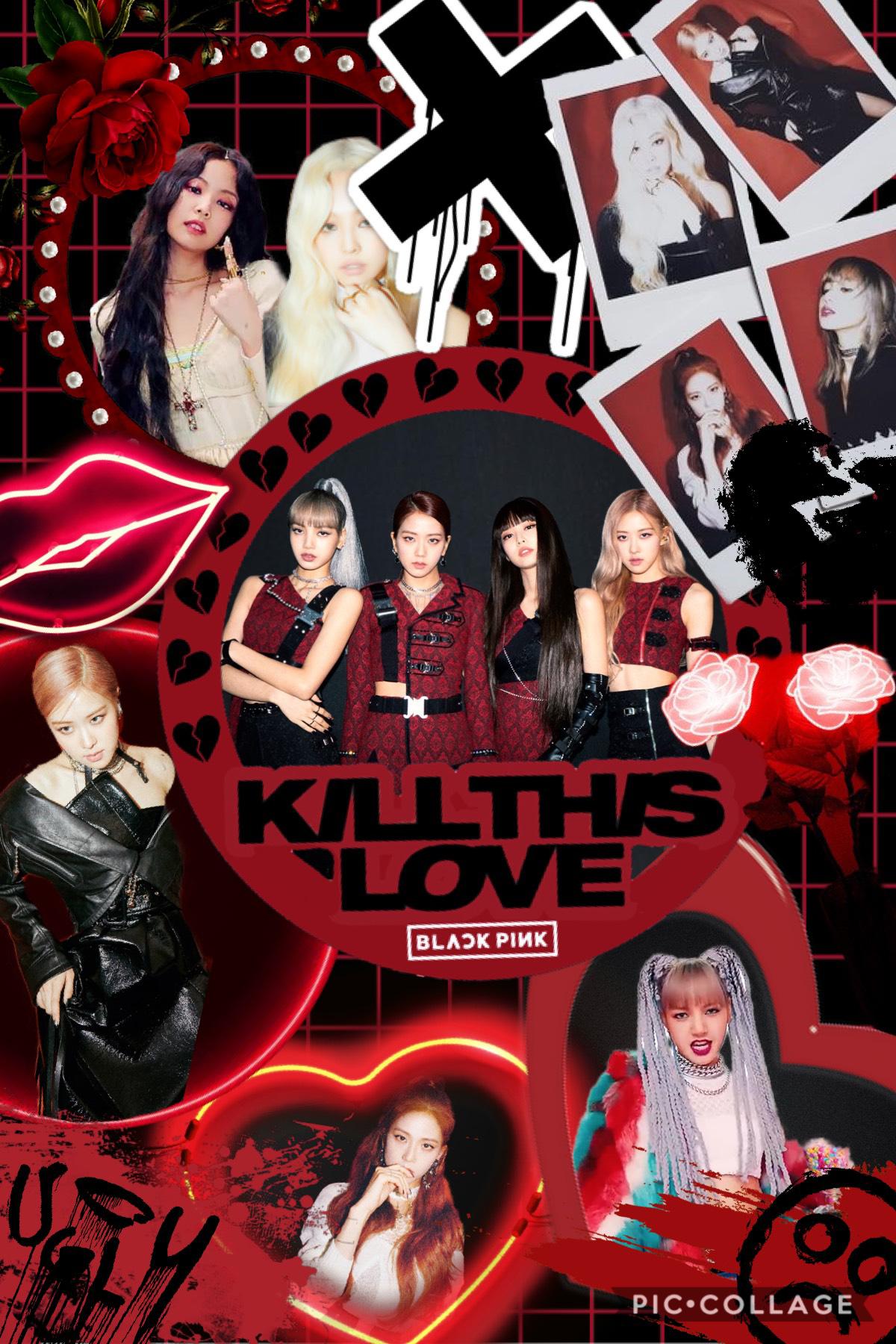 ☆*C L I C K*☆
So...it’s been like over a year since I used PicCollage and I’m not that good at collages anyway so don’t expect anything great.

Anyway, I made this because why not? Stan Blackpink cowards.