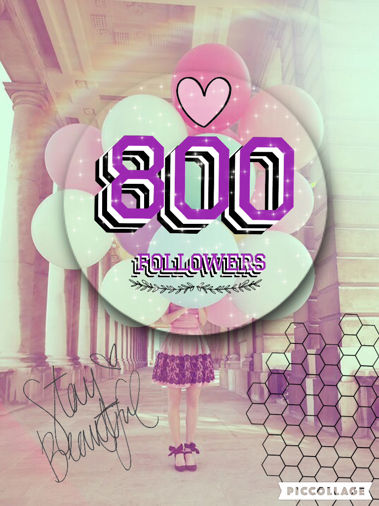 800FOLLLWERS! OMG I CAN'T BELIEVE THIS 800 ALREADY!! THX SO MUCH ILYASM!!! I don't think j deserve this at all I only got 700 hundred yesterday thx so much everyone💋✌✨