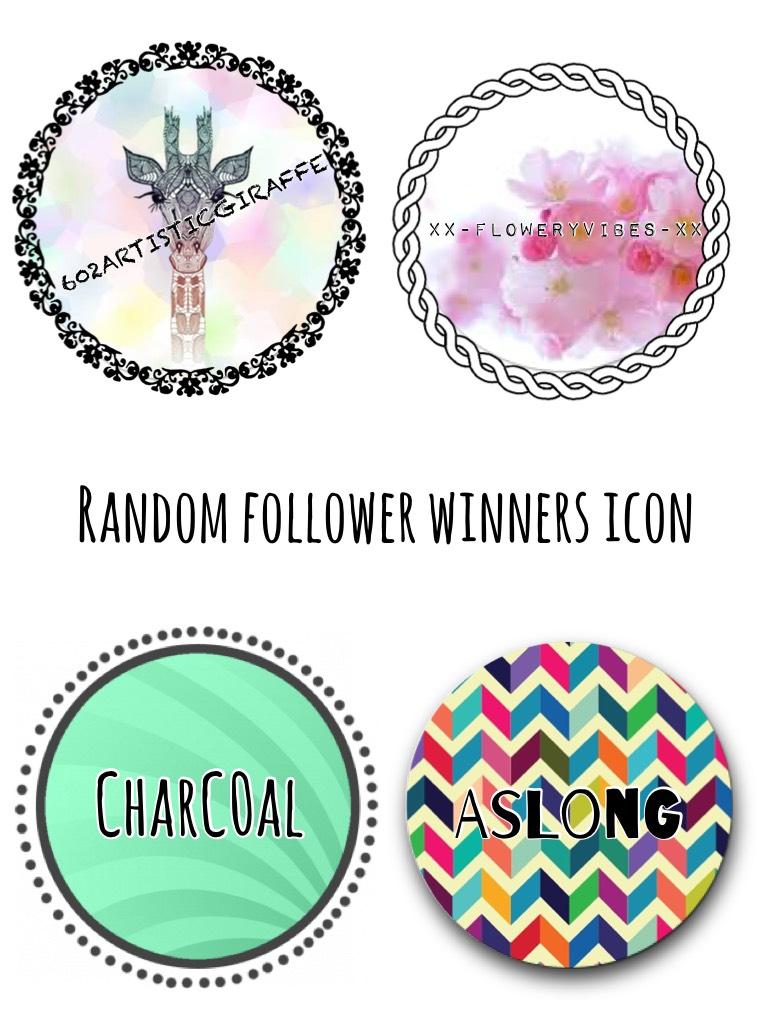 The icons for the winners page 2