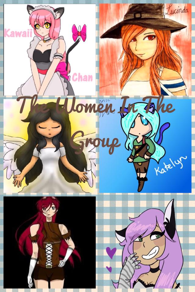 The women in Aphmau's role play series on you tube!!!