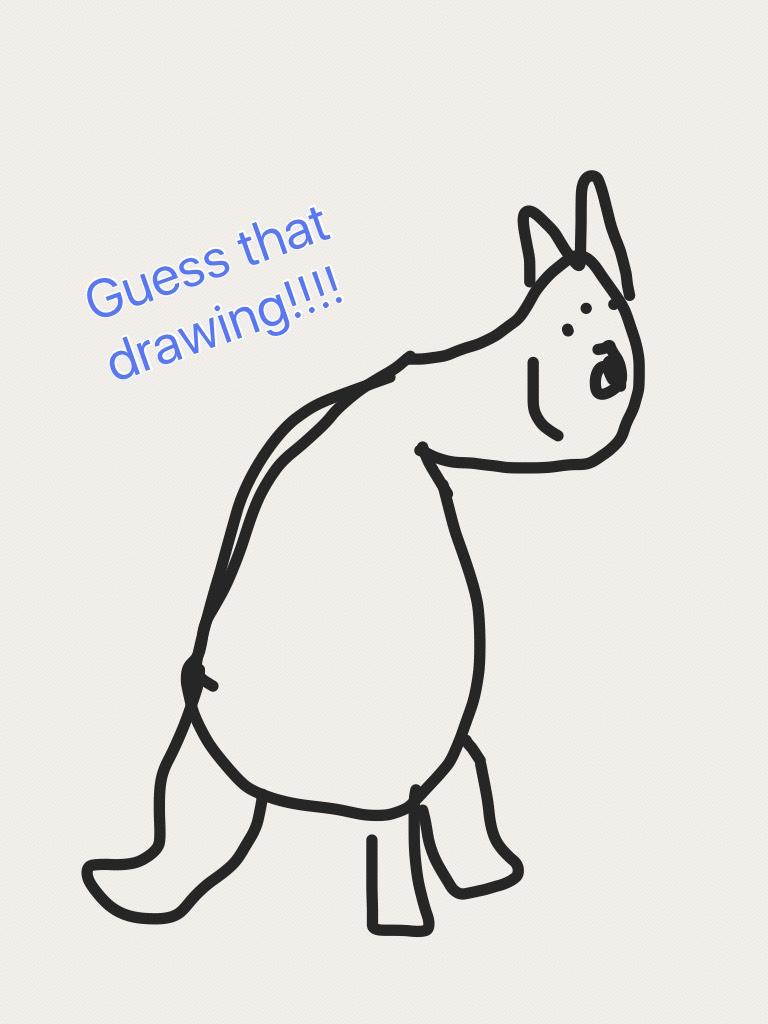 Guess that drawing!!!!