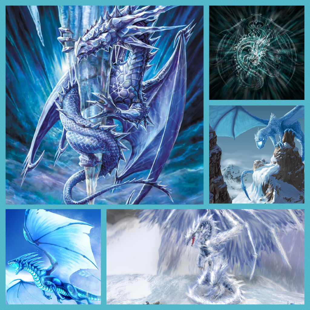 Blue ice dragon 