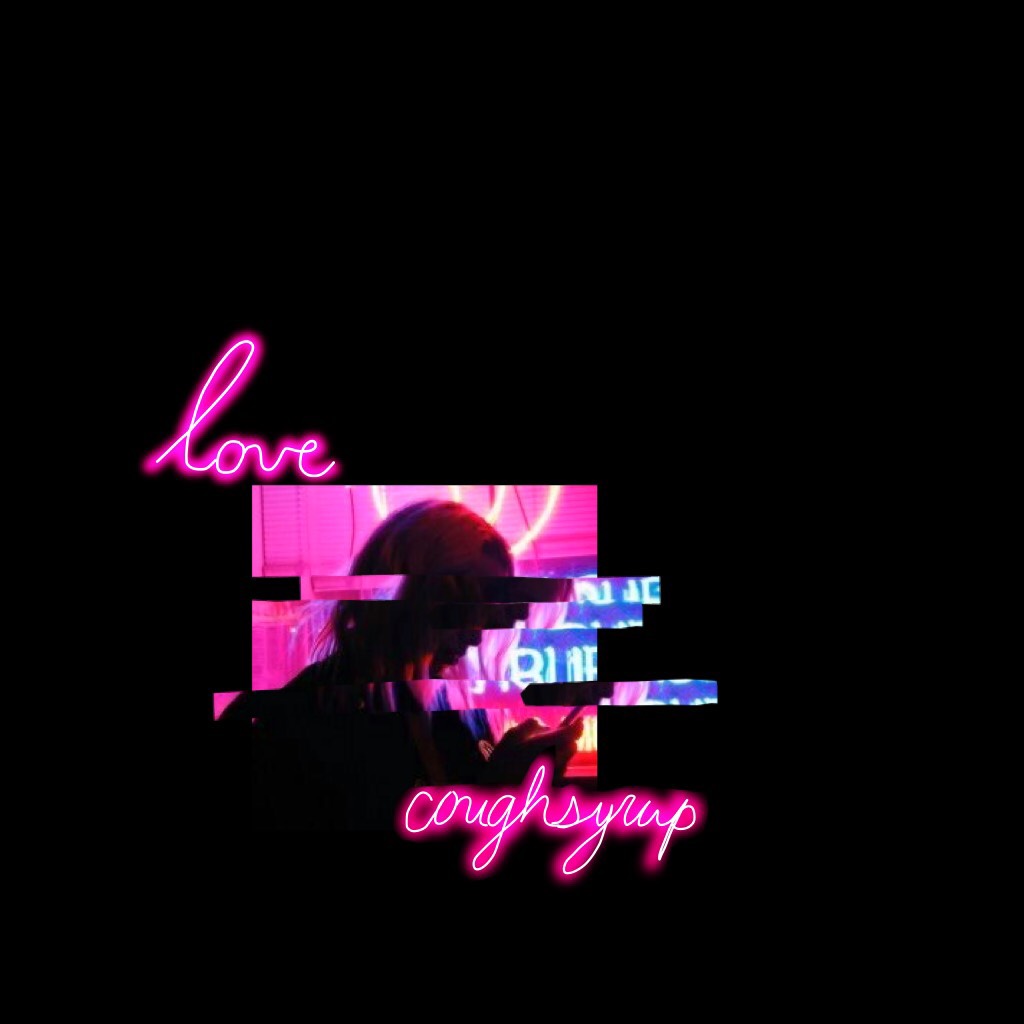 experimented w/ the piccollage doodle feature and made cute lil neon signs :-)