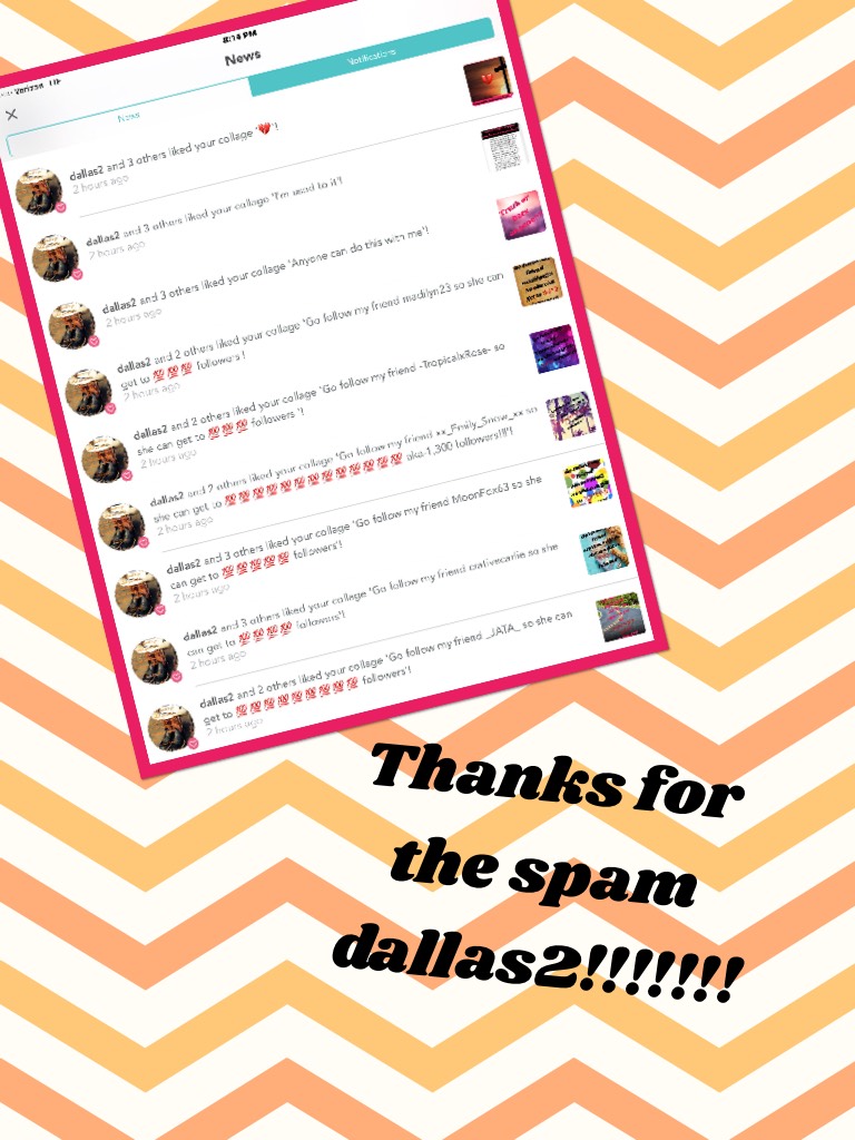Thanks for the spam dallas2!!!!!!!