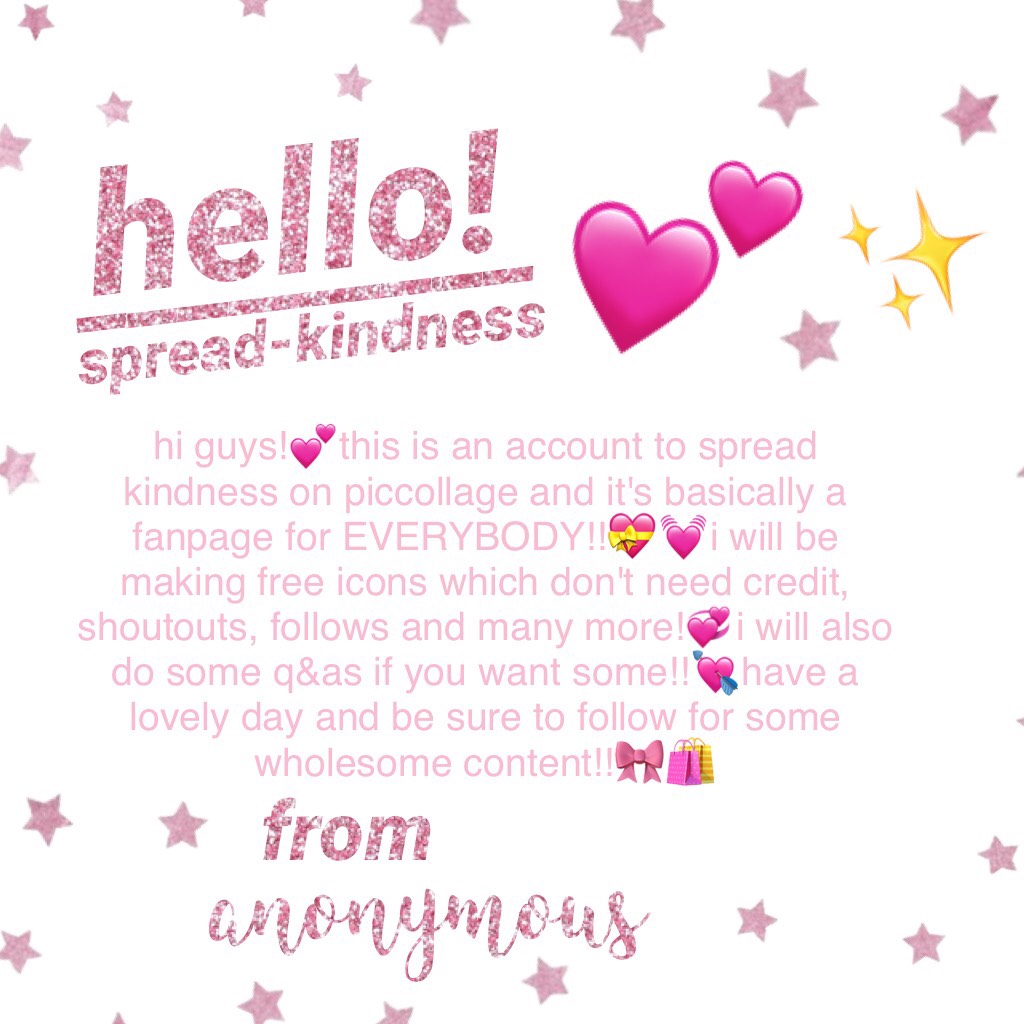 tap💕
hi my lovelies!💘for those of you wondering, yes i do have a main account, but i won't be revealing it just yet!💞💝HAVE A WONDERFUL DAY!✨