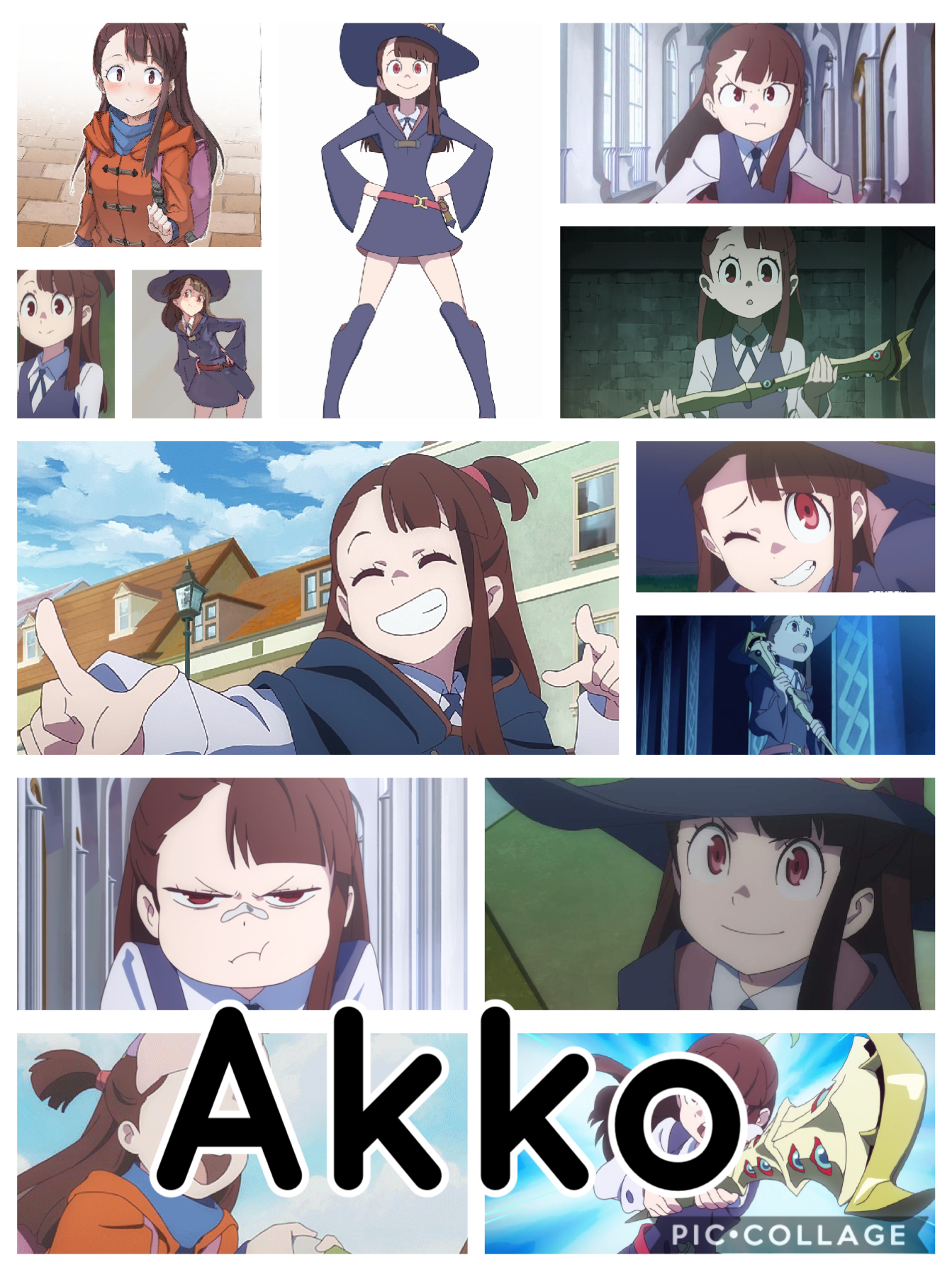 This is Akko Coggary, from the anime Little Witch Academia!! Watch it on Netflix!!