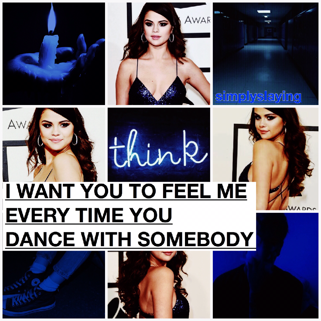 aHHHHHHHHH! first edit!! I hope you like it! the lyrics in it are from Selena Gomez's song 'Feel Me'!!