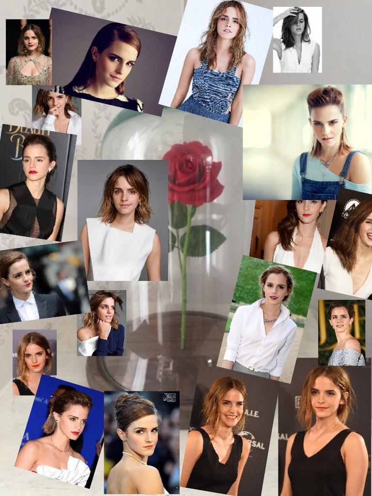 I chose a bunch of Emma Watson because she is my inspiration 