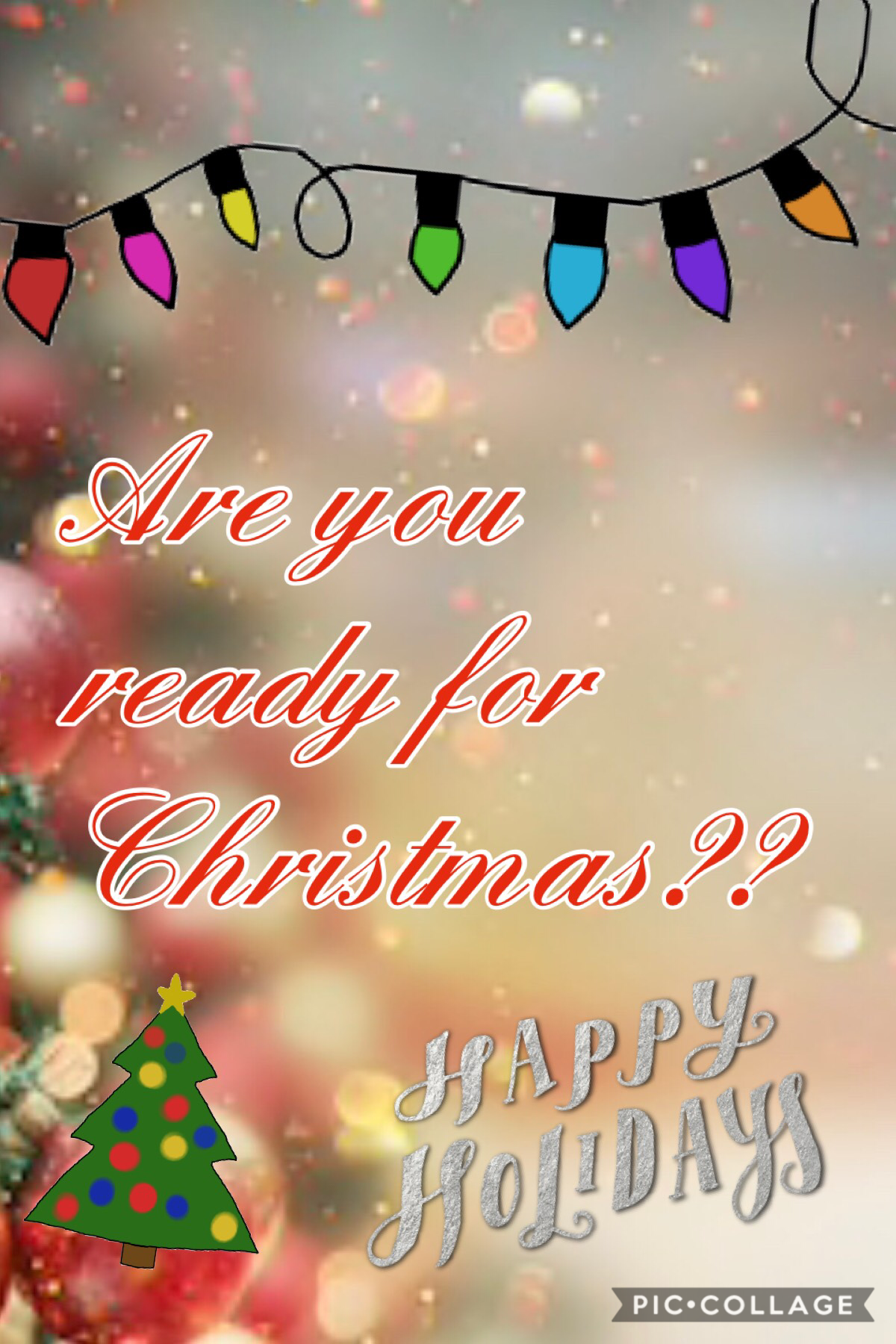 Are you ready for Christmas??