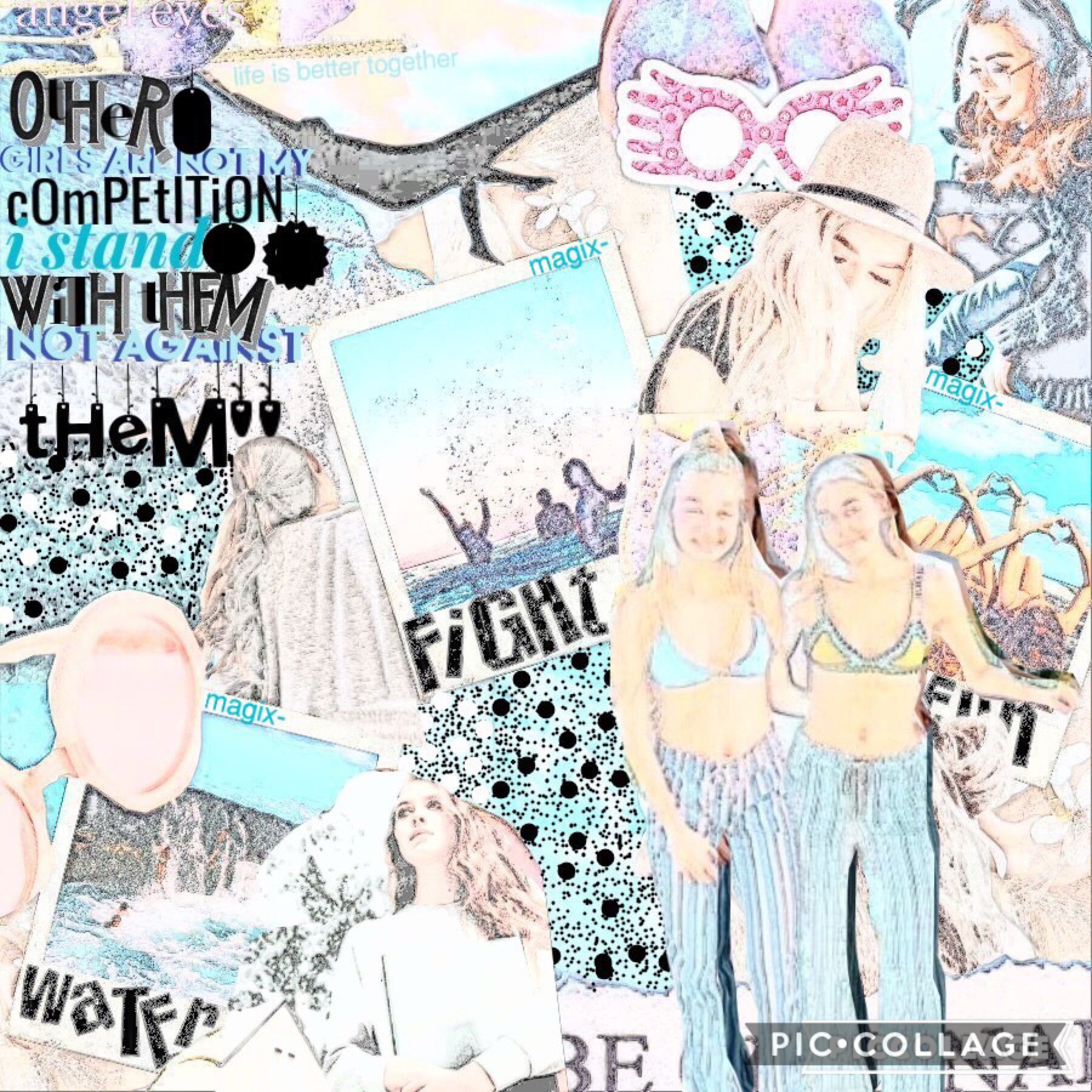 Hello FlelLow AliEnS 👽 (tap) 
To try and clear the confusion, this acc is still @magix- and this is her AMAZING collage and she’s replying to all your comments and WHAT NOT and I’m just posting for her 😂 I’m @-NEON_L1FE- btw ya know shameless self promo 
