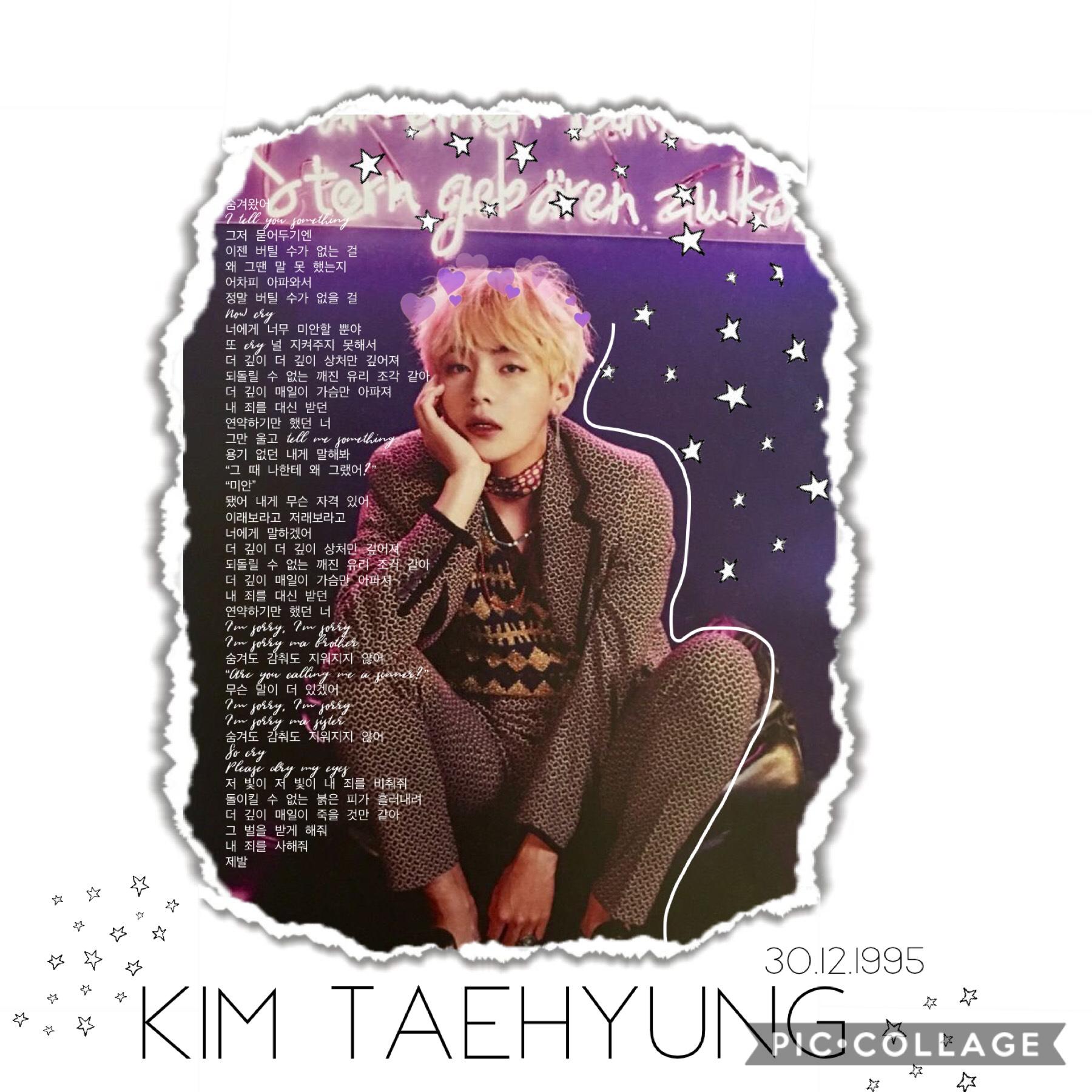 happy birthday taetae♡
The most handsome man in the world, it is a fact I am just telling the truth
We wish you a happy birthday and health, success for another year☆
Also, do you like this new style?